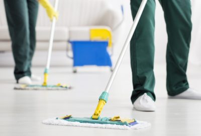 hiring the cleaning service